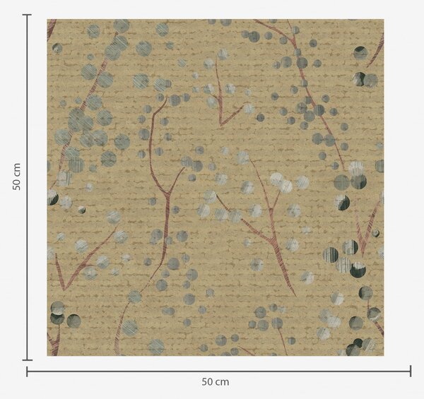 Tapety Botanický filigrán v okri, Tapety kvety, a01126 : Uwalls.sk