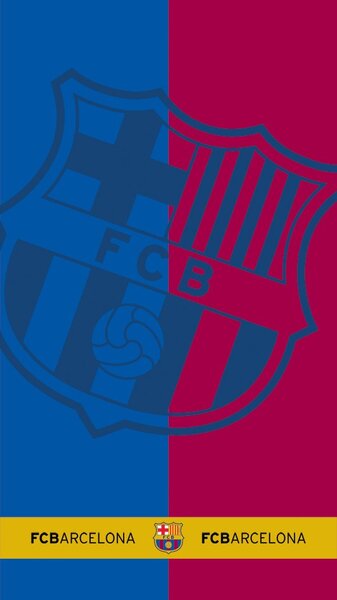 Detský uterák s motívom FC Barcelona RDB34 Modrá