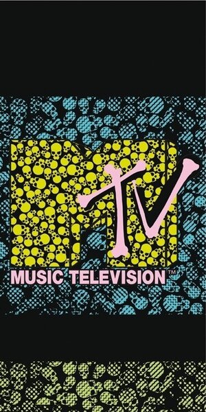 Detský uterák s motívom MTV RDB16 Čierna