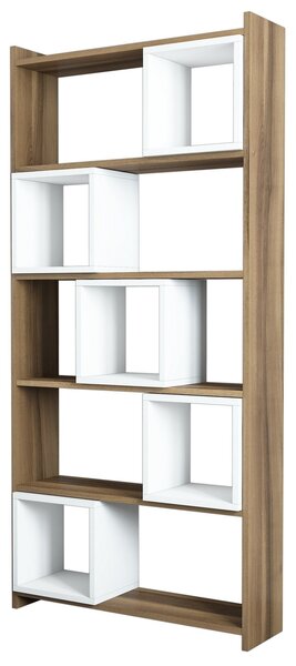 ASIR Knižnica BOX biely orech