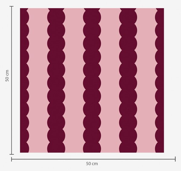 Tapety Burgundské vlnovité pruhy v minimalistickom štýle, Tapety geometria, Tapety pruhy, a01182v5 : Uwalls.sk