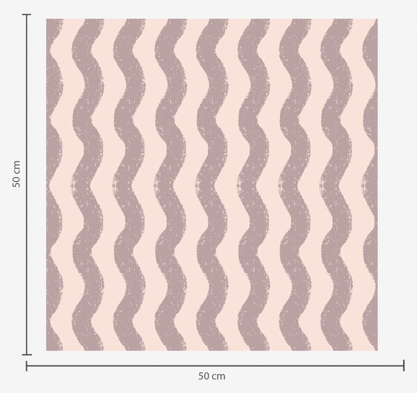 Tapety Vlnitý vzor v odtieni zaprášenej ružovej na svetlom pozadí, Tapety geometria, Tapety pruhy, a01188v4 : Uwalls.sk