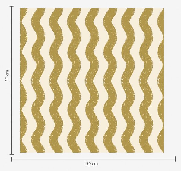 Tapety Vlnitý žltý vzor na smotanovom pozadí, Tapety geometria, Tapety pruhy, a01188v5 : Uwalls.sk