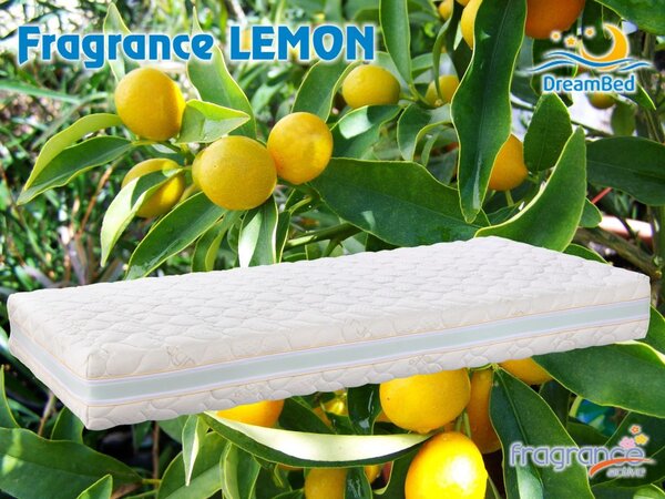 Matrac Fragrance Lemon z pamäťovej peny DreamBed - 80x190cm