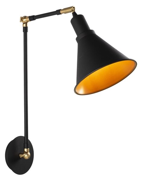 ASIR Nástenná lampa BERCESTE čierna