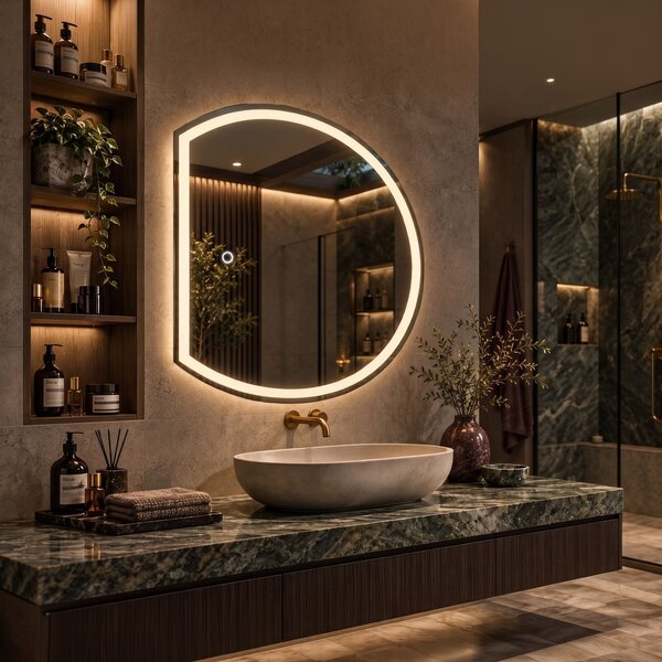 Nástenné LED zrkadlo YH-BL-2 81x90cm
