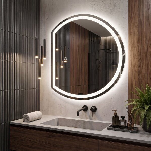 Nástenné LED zrkadlo YH-BL-2 81x90cm
