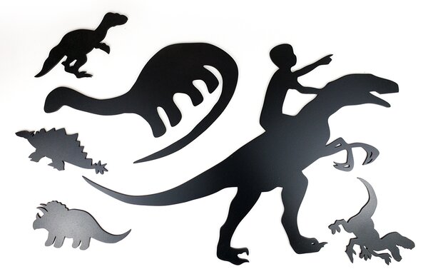 Veselá Stena Drevená sada na stenu Dinosaury Jurský park