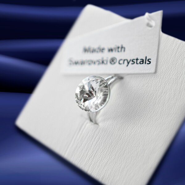 Swarovski-Crystals Prsteň Amabile Made with Swarovski Crystals