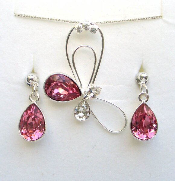 Swarovski-Crystals SWAROVSKI - Súprava Butterfly. Made with Swarovski crystals