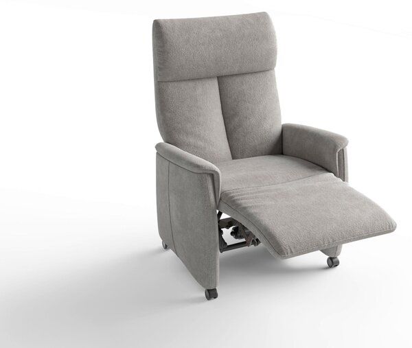 RELAXAČNÉ KRESLO, textil, sivá Sit & More - Online Only obývacie izby, Online Only