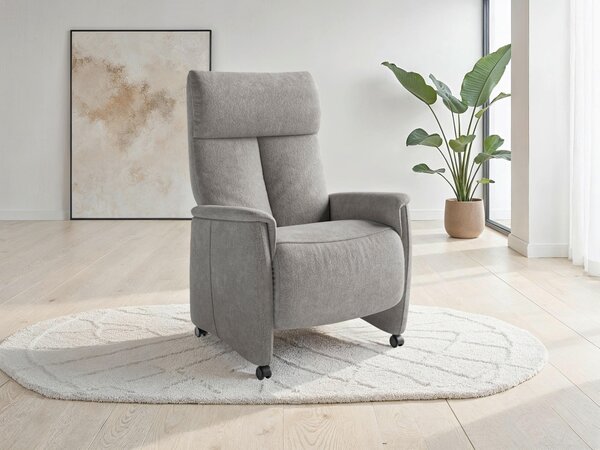 RELAXAČNÉ KRESLO, textil, sivá Sit & More - Online Only obývacie izby, Online Only