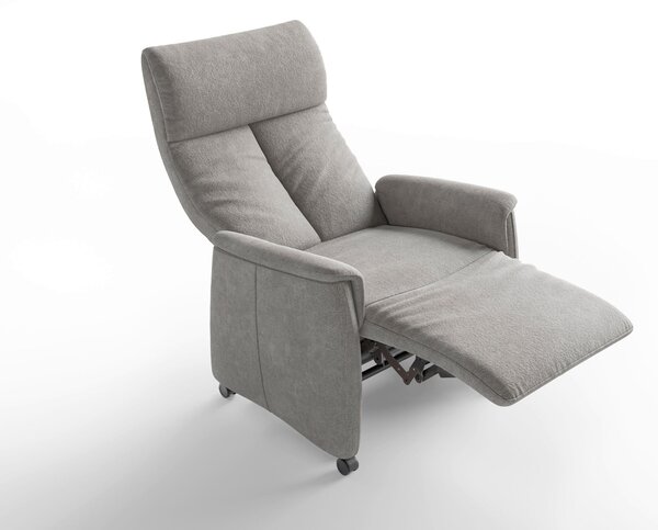 RELAXAČNÉ KRESLO, textil, sivá Sit & More - Online Only obývacie izby, Online Only