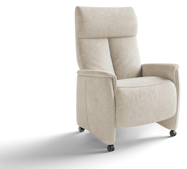 RELAXAČNÉ KRESLO, textil, strieborná Sit & More - Online Only obývacie izby, Online Only