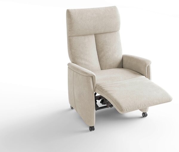 RELAXAČNÉ KRESLO, textil, strieborná Sit & More - Online Only obývacie izby, Online Only