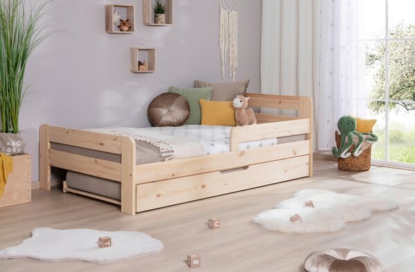 POSTEĽ S VÝSUVNÝM LÔŽKOM 120/200 cm, Livetastic - Detské izby, Online Only