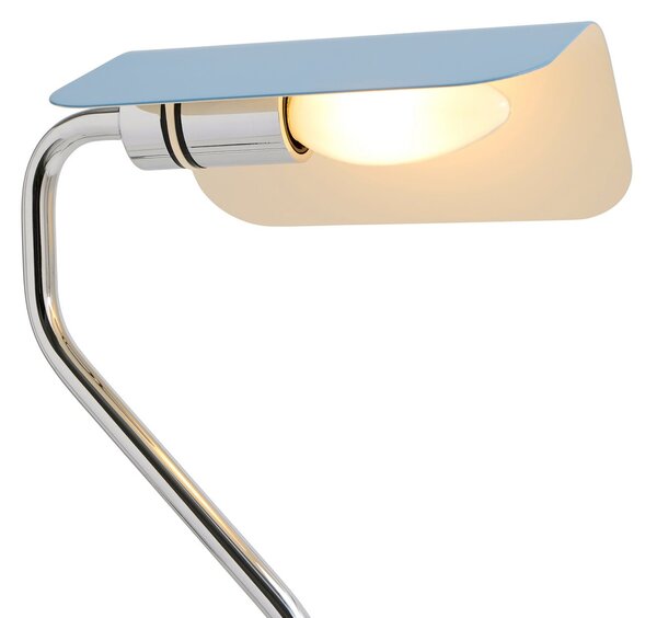 Stolové Lampa HAY, Apex, Modrá, Obývacia izba, Kov, Dizajnový