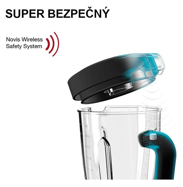 Mixér Novis ProBlender 880L (červený)