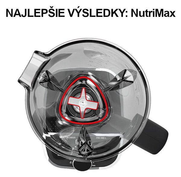 Mixér Novis ProBlender 880L (červený)