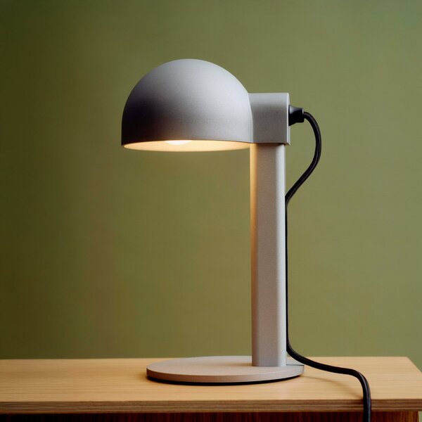 Stolové Lampa HAY, Posto, Sivá, Obývacia izba, Hliník, Dizajnový