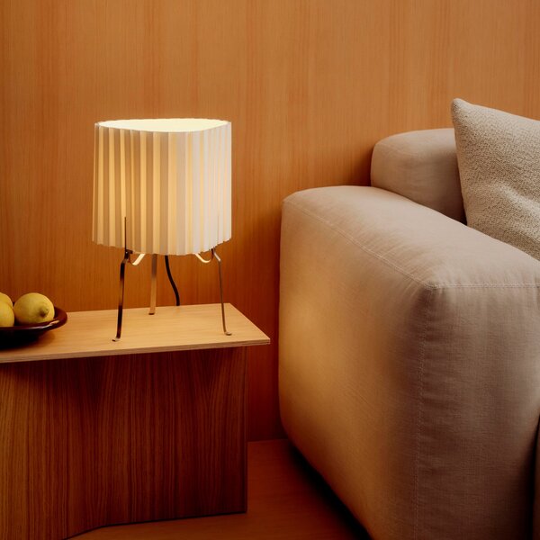 Stolové Lampa HAY, Canelé, Biela, Obývacia izba, Tkanina / Textil, Dizajnový