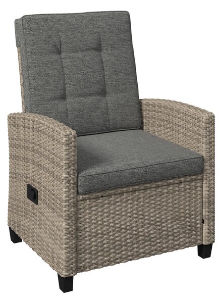 SÚPRAVA ZÁHRADNÉHO NÁBYTKU 4-dielne, kov, plast, textil Ambia Garden - Online Only záhrada, Online Only