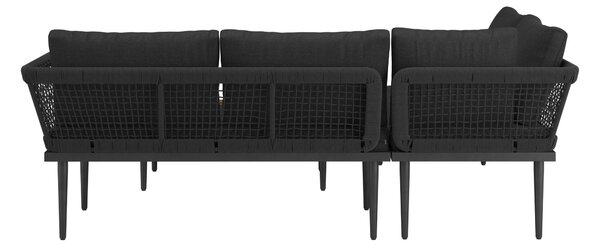 TERASOVÁ SEDACIA SÚPRAVA drevo, kov, plast, sklo, textil Beldano - Online Only záhrada, Online Only