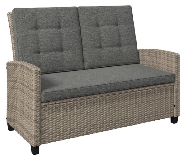 SÚPRAVA ZÁHRADNÉHO NÁBYTKU 4-dielne, kov, plast, textil Ambia Garden - Online Only záhrada, Online Only