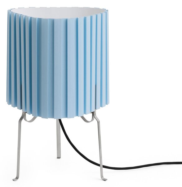 Stolové Lampa HAY, Canelé, Modrá, Obývacia izba, Tkanina / Textil, Dizajnový