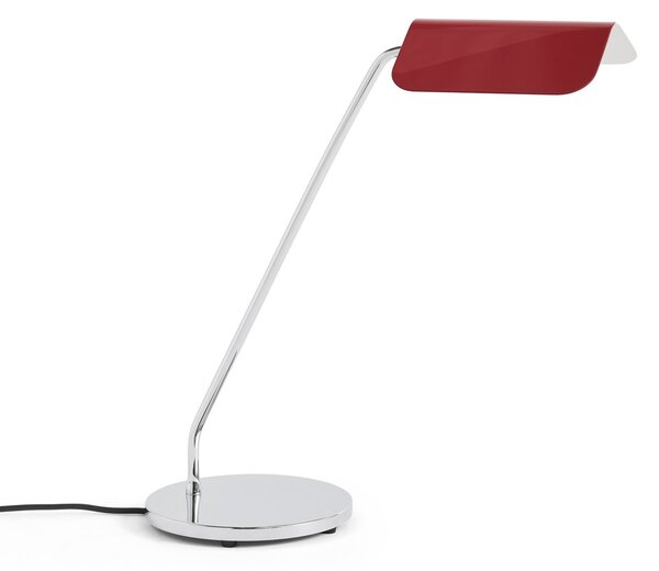 Stolové Lampa HAY, Apex, Červená, Pracovňa, Kov, Dizajnový