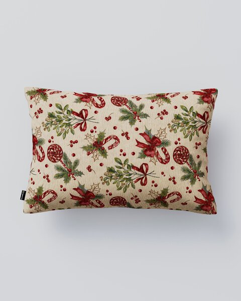 Karin - jednoduchá obliečka, 60x40cm farba produktu viacfarebná látka lesklá, zapletaná, vzorované