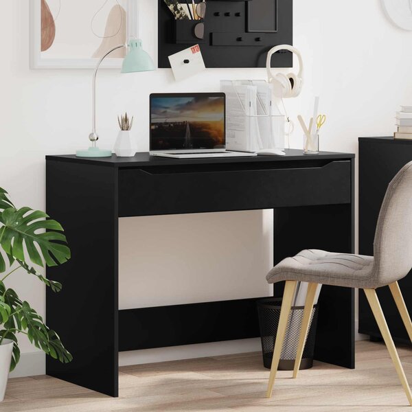 Maison Exclusive - písací stôl čierny 100 x 50 x 78 cm drevený materiál