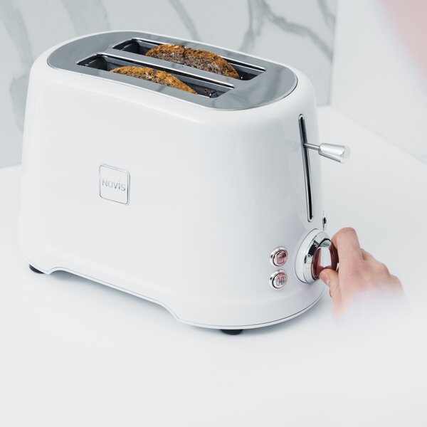 Novis Toaster T2 (bielý) + mriežka na zapekanie pečiva ZADARMO