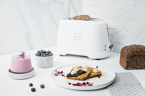 Novis Toaster T2 (bielý) + mriežka na zapekanie pečiva ZADARMO