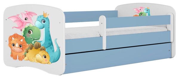 POSTEĽ PRE DETI A MLÁDEŽ 80/160 cm, modrá, biela MID.YOU - Detské izby, Online Only