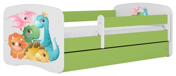 POSTEĽ PRE DETI A MLÁDEŽ 80/160 cm, zelená, biela MID.YOU - Detské izby, Online Only