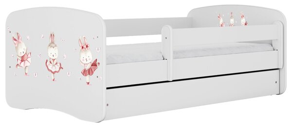 POSTEĽ PRE DETI A MLÁDEŽ 80/160 cm, biela MID.YOU - Detské izby, Online Only