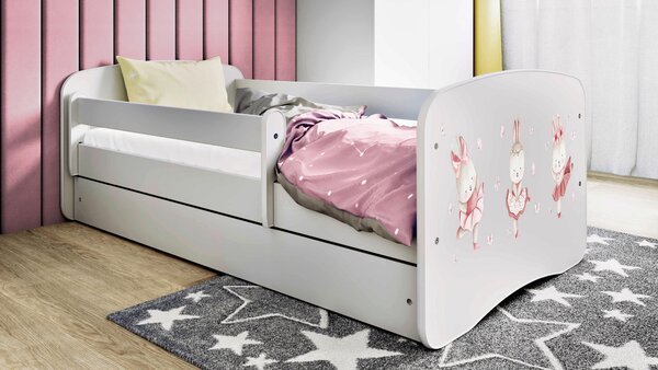 POSTEĽ PRE DETI A MLÁDEŽ 80/160 cm, biela MID.YOU - Detské izby, Online Only