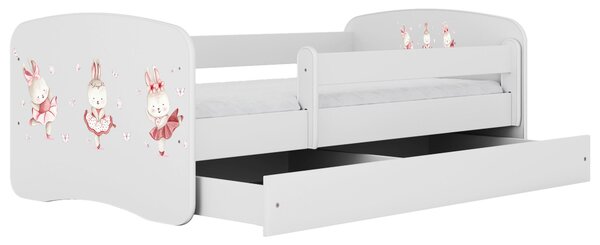 POSTEĽ PRE DETI A MLÁDEŽ 80/160 cm, biela MID.YOU - Detské izby, Online Only