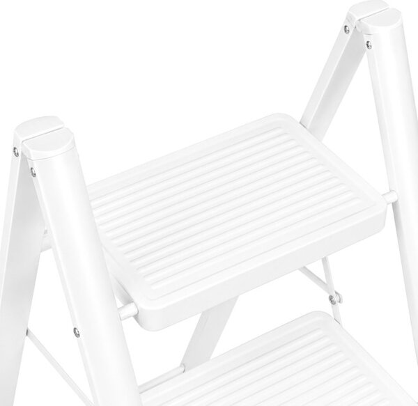 Skladacie schodíky EASYSTEP 3-stupňové biele