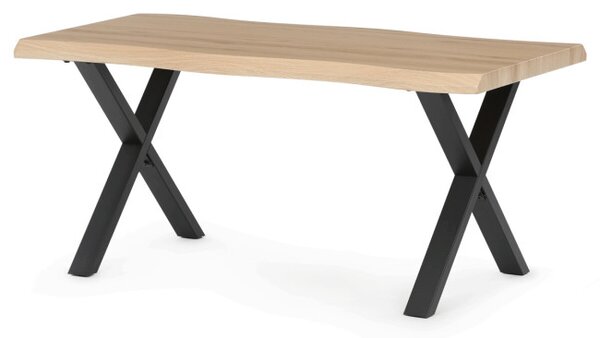Konferenčný stolík CT-F4312 OAK divoký dub / čierny