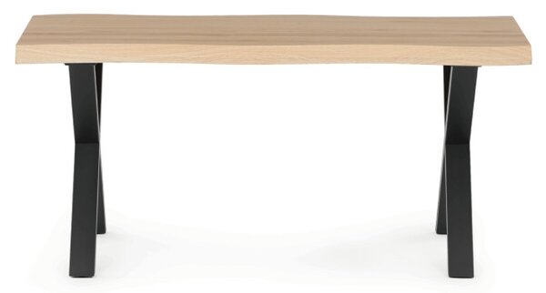 Konferenčný stolík CT-F4312 OAK divoký dub / čierny