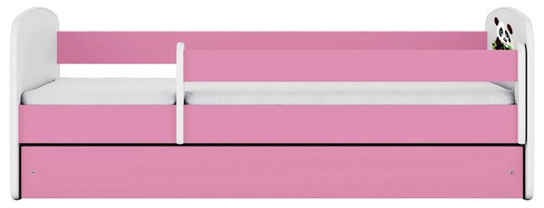 POSTEĽ PRE DETI A MLÁDEŽ 80/160 cm, biela, pink MID.YOU - Detské izby, Online Only