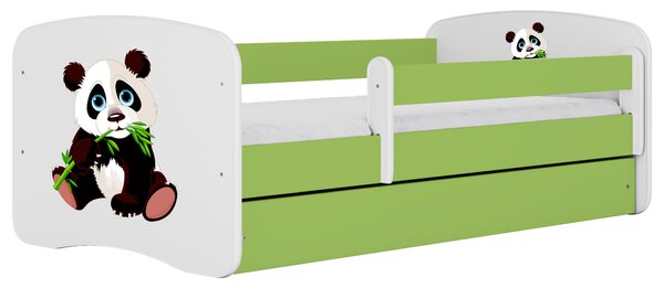POSTEĽ PRE DETI A MLÁDEŽ 80/160 cm, zelená, biela MID.YOU - Detské izby, Online Only