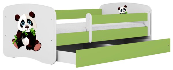 POSTEĽ PRE DETI A MLÁDEŽ 80/160 cm, zelená, biela MID.YOU - Detské izby, Online Only