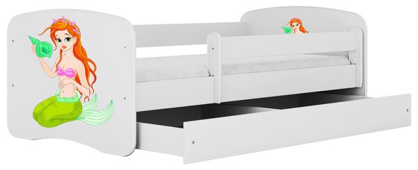 POSTEĽ PRE DETI A MLÁDEŽ 80/160 cm, biela MID.YOU - Detské izby, Online Only