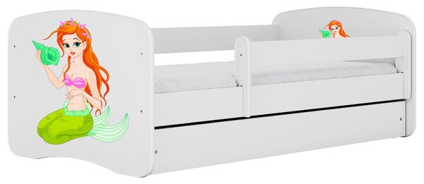 POSTEĽ PRE DETI A MLÁDEŽ 80/160 cm, biela MID.YOU - Detské izby, Online Only