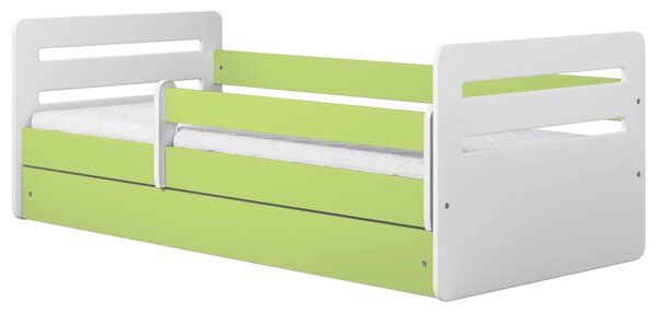 POSTEĽ PRE DETI A MLÁDEŽ 80/160 cm, zelená, biela MID.YOU - Detské izby, Online Only