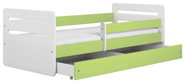 POSTEĽ PRE DETI A MLÁDEŽ 80/160 cm, zelená, biela MID.YOU - Detské izby, Online Only