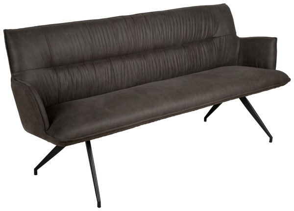 LAVICA, kov, textil, 203,5/87/64 cm Novel - Lavice